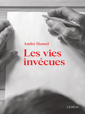 cover image of Les vies invécues